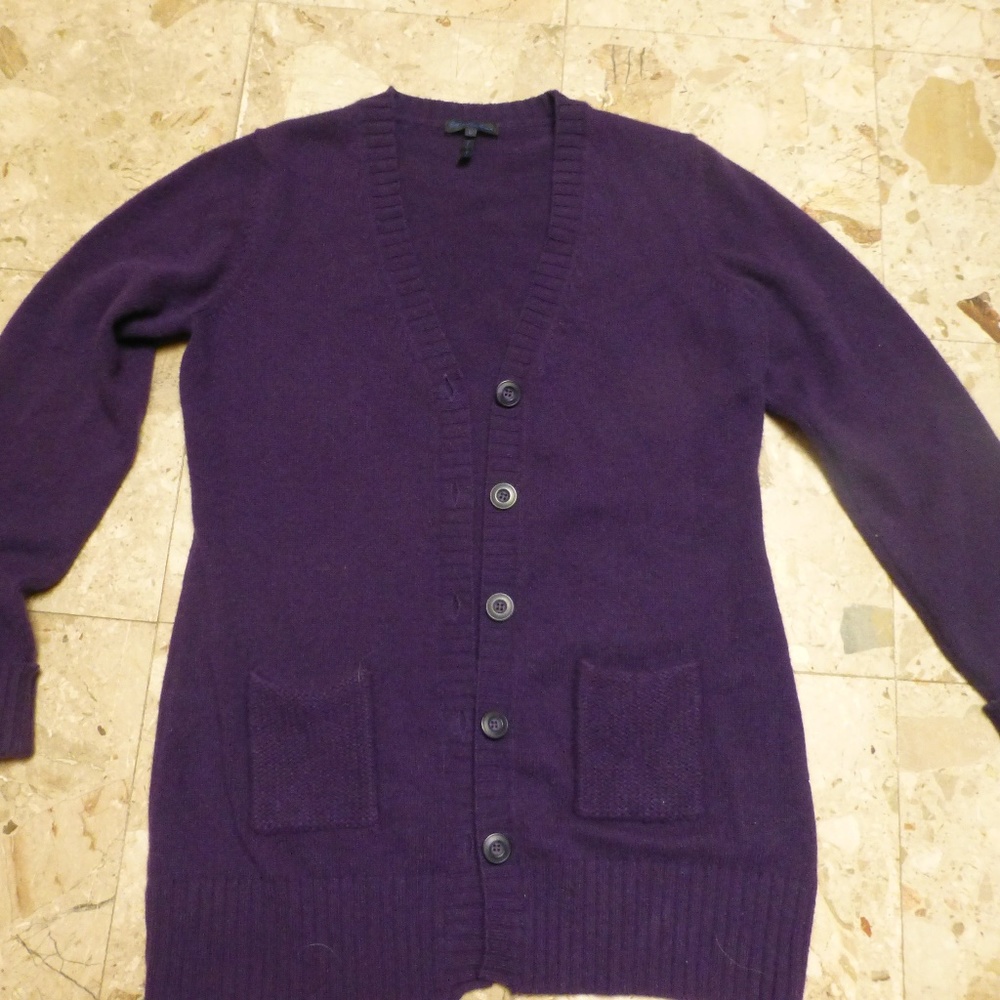 Cashmere cardigan sweater Enzo Mantovani ' coatigan'